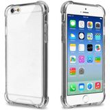 Kzy Apple iPhone 6 Plus Kapak Kamera Bölümü Açık Airbag Antishock Köşe Korumalı Şeffaf Silikon Kılıf