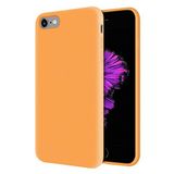KZY Apple iPhone 6S Plus İçi Kadife Soft Logosuz Lansman Silikon Kılıf - Turuncu