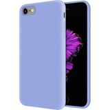Kzy Apple iPhone 6s Plus İçi Kadife Soft Silikon Kılıf - Açık Mavi