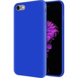 Kzy Apple iPhone 6s Plus İçi Kadife Soft Silikon Kılıf - Mavi