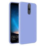 KZY Huawei Mate 10 Lite İçi Kadife Soft Logosuz Lansman Silikon Kılıf - Lila