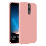 KZY Huawei Mate 10 Lite İçi Kadife Soft Logosuz Lansman Silikon Kılıf - Pembe