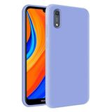 KZY Huawei Y6S İçi Kadife Soft Logosuz Lansman Silikon Kılıf - Lila