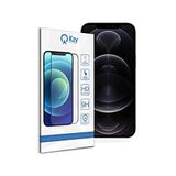 KZY İletişim Apple iPhone 12 Pro Max ile uyumlu Tam Kaplayan Temperli Ekran Koruyucu Cam