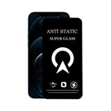 KZY İletişim Apple Iphone 12 Pro Max Tam Kaplayan Anti Statik Çizilmez Safir Ekran Koruyucu Cam