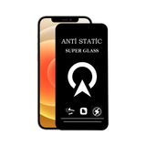 KZY İletişim Apple iPhone 12 Tam Kaplayan Anti Statik Çizilmez Safir Ekran Koruyucu Cam