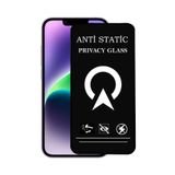 KZY İLETİŞİM Apple iPhone 14 ile uyumlu Tam Kaplayan Anti Statik Görünmez Safir Ekran Koruyucu Hayalet Cam