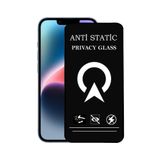 KZY İLETİŞİM Apple iPhone 14 Plus ile uyumlu Tam Kaplayan Anti Statik Görünmez Safir Ekran Koruyucu Hayalet Cam
