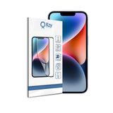 KZY İLETİŞİM Apple iPhone 14 Plus ile Uyumlu Tam Kaplayan Fiber Nano Ekran Koruyucu Cam