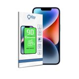 KZY İLETİŞİM Apple iPhone 14 Plus ile Uyumlu Tam Kaplayan Seramik Nano Esnek Ekran Koruyucu Cam