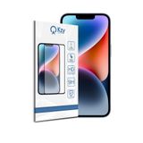 KZY İLETİŞİM Apple iPhone 14 Plus ile Uyumlu Tam Kaplayan Temperli Ekran Koruyucu Cam