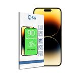 KZY İLETİŞİM Apple iPhone 14 Pro ile Uyumlu Tam Kaplayan Seramik Nano Esnek Ekran Koruyucu Cam