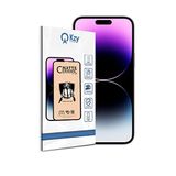 KZY İLETİŞİM Apple iPhone 14 Pro Max ile Uyumlu Tam Kaplayan Mat Seramik Nano Esnek Ekran Koruyucu Cam