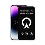 KZY İletişim Apple iPhone 14 Pro Max Tam Kaplayan Anti Statik Görünmez Safir Ekran Koruyucu Hayalet Cam
