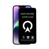 KZY İletişim Apple Iphone 14 Tam Kaplayan Anti Statik Çizilmez Safir Ekran Koruyucu Cam