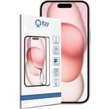 KZY İletişim Apple iPhone 15 ile Uyumlu Tam Kaplayan Fiber Nano Ekran Koruyucu Cam