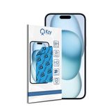 KZY İletişim Apple iPhone 15 Plus ile Uyumlu Nano Ekran Koruyucu Kırılmaz Esnek Cam
