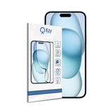 KZY İletişim Apple iPhone 15 Plus ile Uyumlu Tam Kaplayan Fiber Nano Ekran Koruyucu Cam