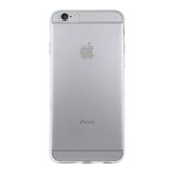 KZY İLETİŞİM Apple iPhone 6S Plus ile uyumlu Kapak 1mm Şeffaf Silikon Kılıf