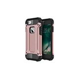 KZY İletişim-Apple iPhone 6s Plus ile Uyumlu Kapak Çift Katmanlı Zırh Tank Kılıf - Rose Gold (ROSE GOLD)