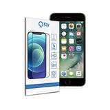 KZY İLETİŞİM Apple iPhone 6s Plus ile uyumlu Tam Kaplayan Temperli Ekran Koruyucu Cam - Siyah