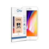 KZY İLETİŞİM Apple iPhone 8 Plus ile uyumlu Tam Kaplayan Mat Seramik Nano Esnek Ekran Koruyucu - Beyaz