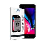 KZY İLETİŞİM Apple iPhone 8 Plus ile uyumlu Tam Kaplayan Mat Seramik Nano Esnek Hayalet Ekran Koruyucu - Siyah