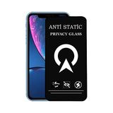 KZY İLETİŞİM Apple iPhone XR ile uyumlu Tam Kaplayan Anti Statik Görünmez Safir Ekran Koruyucu Hayalet Cam