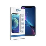 KZY İLETİŞİM Apple iPhone Xr ile uyumlu Tam Kaplayan Temperli Ekran Koruyucu Cam