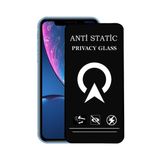 KZY İletişim Apple iPhone XR Tam Kaplayan Anti Statik Görünmez Safir Ekran Koruyucu Hayalet Cam