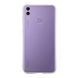 KZY İletişim Huawei Honor 8c ile Uyumlu Kapak 1mm Şeffaf Silikon Kılıf