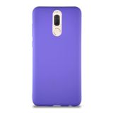 KZY İletişim Huawei Mate 10 Lite ile Uyumlu Kılıf Soft Premier Renkli Silikon Kapak - Mor
