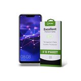KZY İLETİŞİM Huawei Mate 20 Lite ile uyumlu Temperli Ekran Koruyucu Kırılmaz Cam Ekonomik 5'li Paket