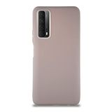 KZY İletişim Huawei P Smart 2021 ile Uyumlu Kılıf Soft Premier Renkli Silikon Kapak - Pudra