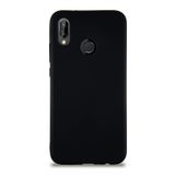 KZY İletişim Huawei P20 Lite ile Uyumlu Kılıf Soft Premier Renkli Silikon Kapak - Siyah