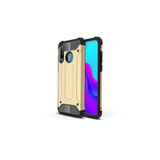 KZY İletişim-Huawei P40 Lite E ile Uyumlu Kapak Çift Katmanlı Zırh Tank Kılıf - Gold (GOLD)
