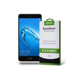 KZY İLETİŞİM Huawei Y7 ile uyumlu Temperli Ekran Koruyucu Kırılmaz Cam Ekonomik 5'li Paket