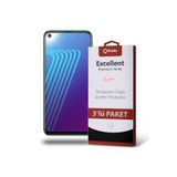 KZY İLETİŞİM İnfinix Note 7 Lite ile uyumlu Temperli Ekran Koruyucu Kırılmaz Cam Ekonomik 3'lü Paket