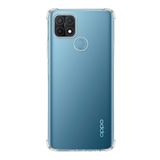 KZY İletişim Oppo A15S Kapak Şeffaf Antishock Köşe Korumalı Silikon Kılıf