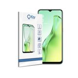 KZY İLETİŞİM Oppo A31 ile uyumlu Tam Kaplayan Fiber Nano Ekran Koruyucu Cam