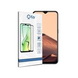 KZY İLETİŞİM Oppo A5S ile uyumlu Tam Kaplayan Fiber Nano Ekran Koruyucu Cam