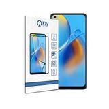 KZY İLETİŞİM Oppo A74 4G ile uyumlu Tam Kaplayan Fiber Nano Ekran Koruyucu Cam