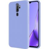 KZY İletişim Oppo A9 2020 Içi Kadife Soft Logosuz Lansman Silikon Kılıf - Lila