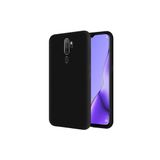 KZY İletişim Oppo A9 2020 Içi Kadife Soft Logosuz Lansman Silikon Kılıf - Siyah