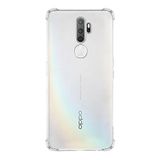 KZY İletişim Oppo A9 2020 ile Uyumlu Kapak Kamera Korumalı Antishock Köşe Korumalı Şeffaf Silikon Kılıf