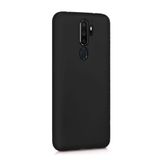 KZY İLETİŞİM Oppo A9 2020 ile uyumlu Kapak Mat Siyah Silikon Lux Kılıf