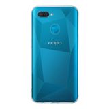 KZY İletişim Oppo AX7 Kapak 1mm Süper Silikon Şeffaf Kılıf