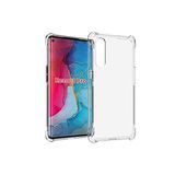 KZY İletişim Oppo Reno 3 Pro ile uyumlu ile Uyumlu Kapak Köşe Korumalı AirBag Antishock Şeffaf Silikon Kılıf
