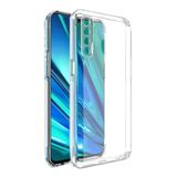 KZY İletişim Realme 6 Pro ile Uyumlu Kapak Kamera Korumalı Süper Silikon Şeffaf Kılıf