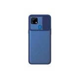 Kzy İletişim Realme C25s ile Uyumlu Kapak Lensi Açılır Kapanır Kamera Korumalı Kılıf - Lacivert